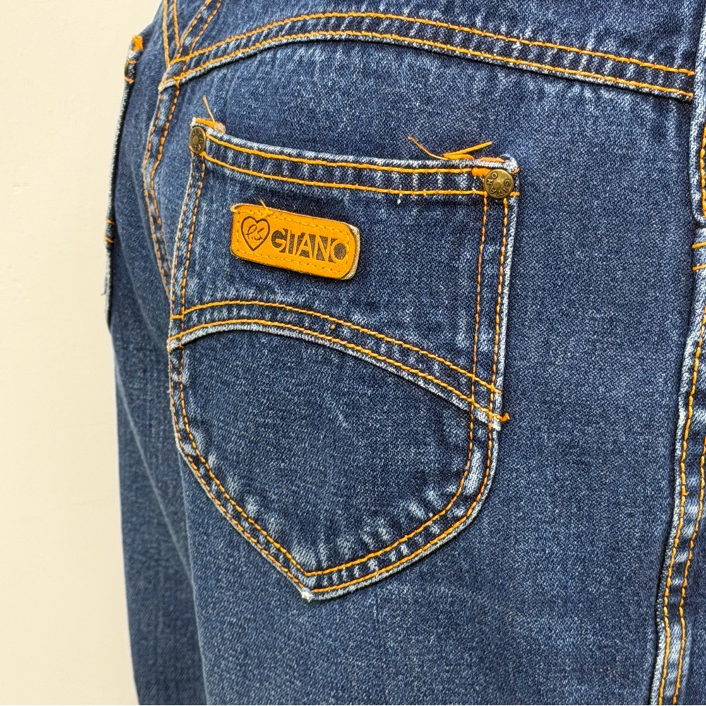 Vintage Gitano 1980s Proportionally Sized Medium Wash Denim Jeans Womans Size 13 - Picture 6 of 14